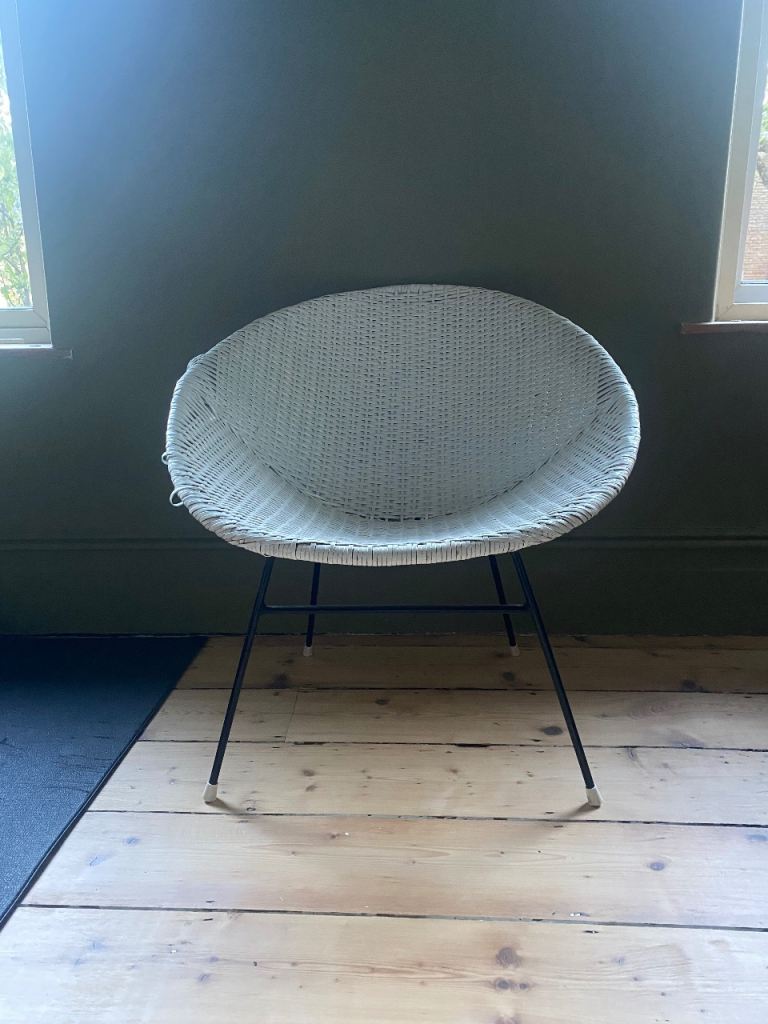 Original 1950s 1960s satellite atomic chair 