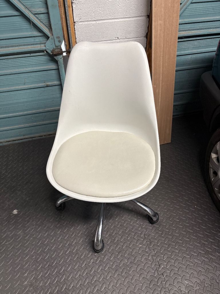 White office chair