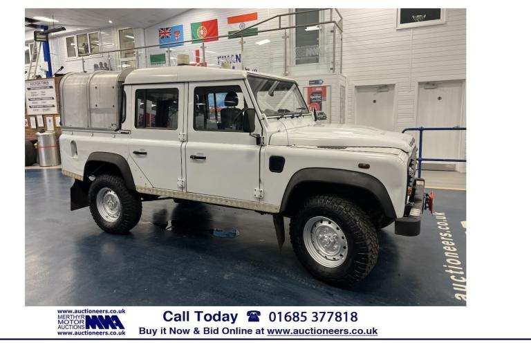 2011 Land Rover Defender 110 2.4TDCI 5 SEAT DOUBLE CAB 4X4 PICKUP C/W CANOPY --------------------...