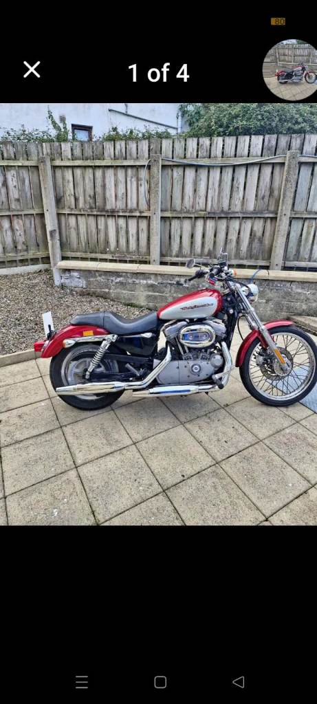 Harley-Davidson, SPORTSTER, 2004, 883 . Swap for honda GB 350.(cc)