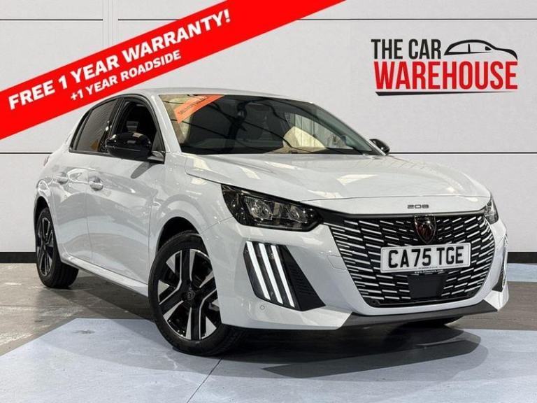 2025 Peugeot 208 1.2 PureTech 100 Allure 5dr Manual Hatchback Petrol Manual