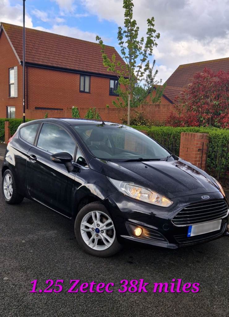 2014 FORD FIESTA 1.25 Zetec 40k miles