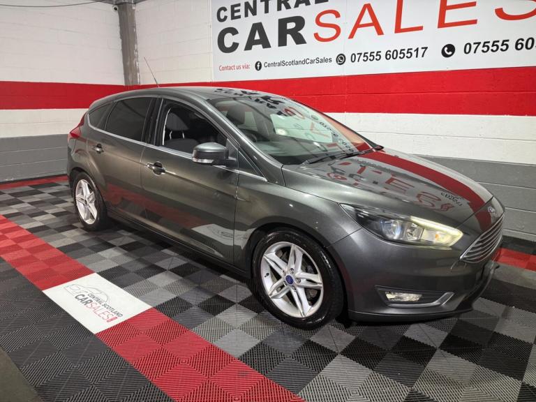 2017 Ford Focus 1.0T EcoBoost Titanium Euro 6 (s/s) 5dr HATCHBACK Petrol Manual