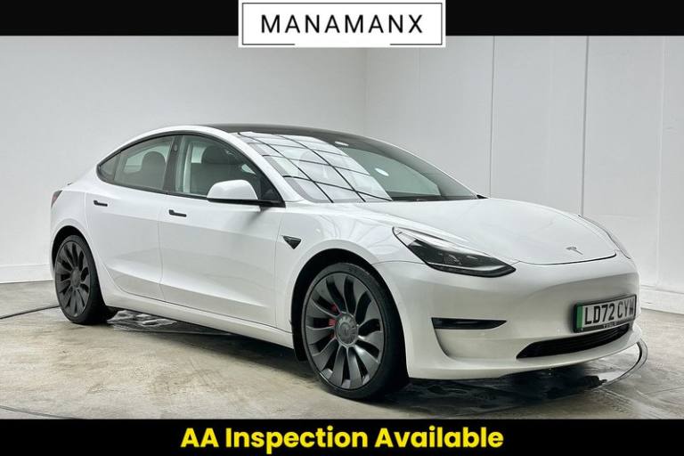 2022 Tesla Model 3 Performance Saloon Electric Automatic