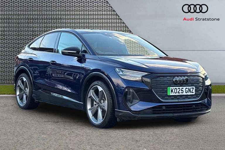 2025 Audi Q4 e-tron 250kW 55 Quattro 82kWh Black Edition 5dr Auto SUV Electric Automatic