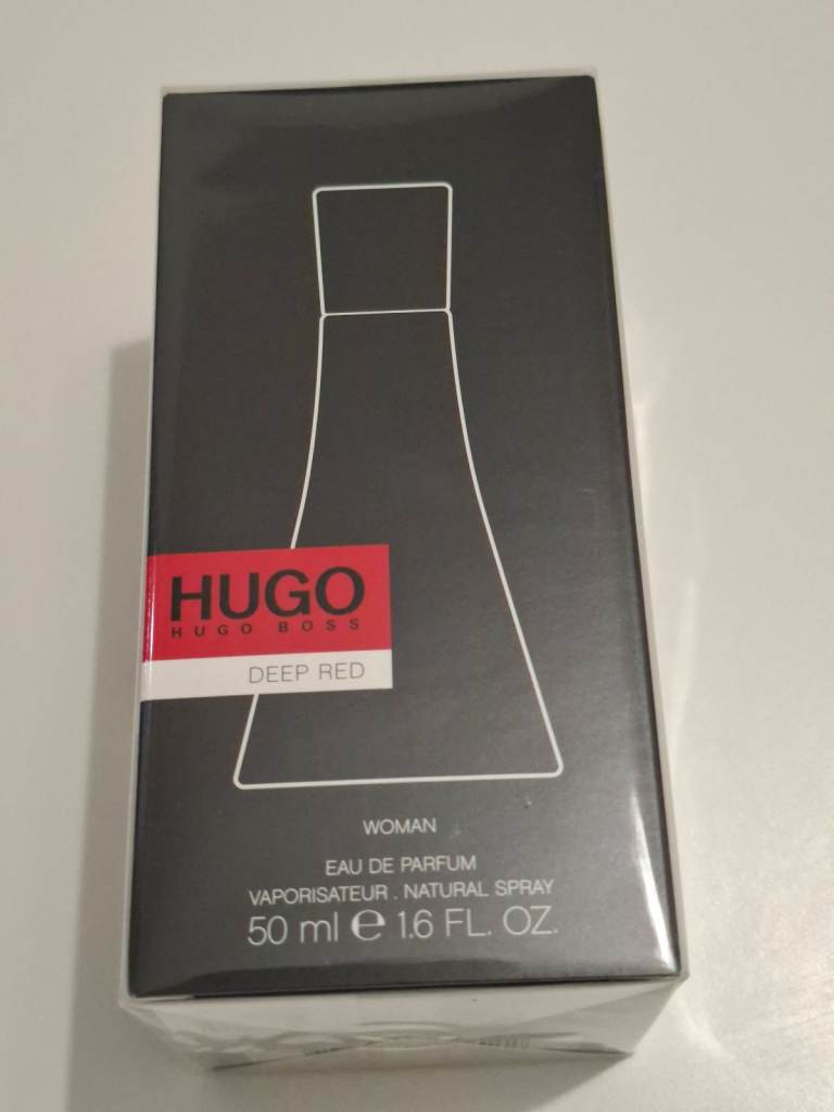 Hugo Boss deep red for woman 50ml