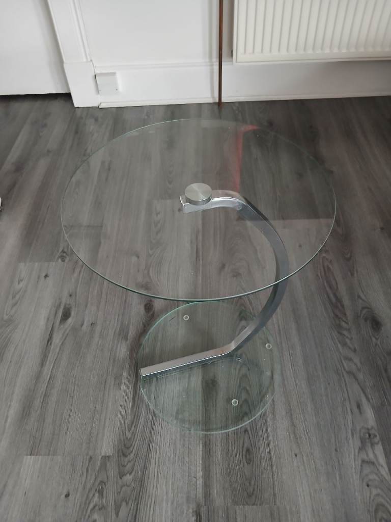 2 Glass Side Tables– Good Condition