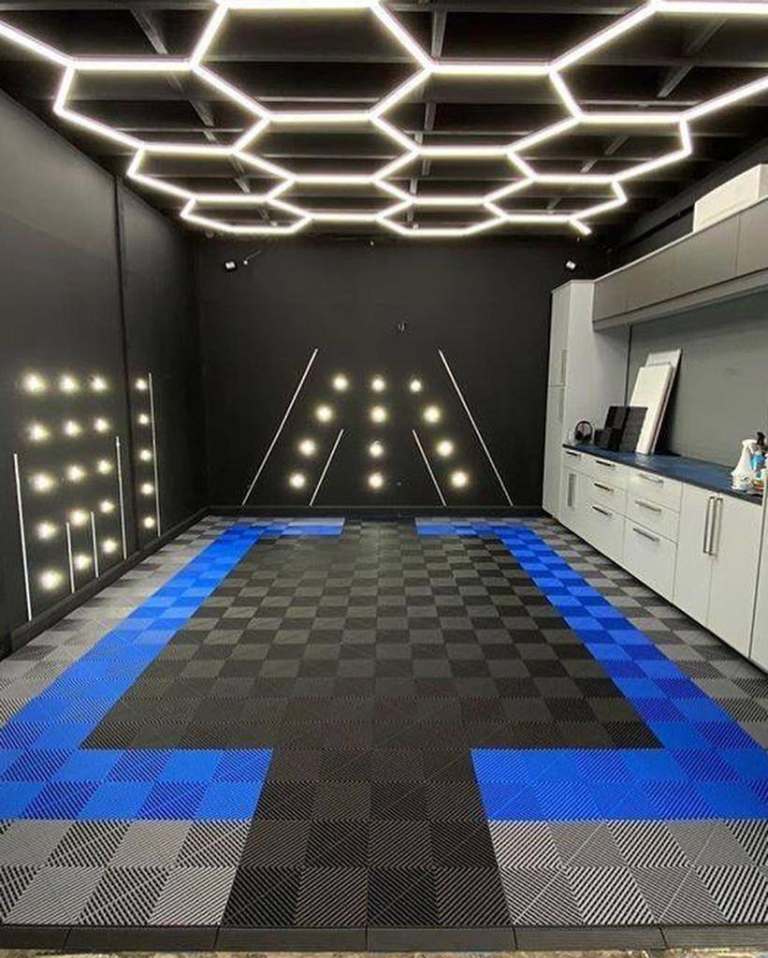 Tuff Tile Floor Tiles Garage Gym Shop Showroom