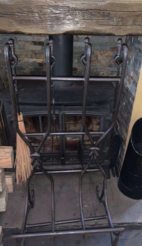 Luxury Extra Large Fire Side   Companion Set