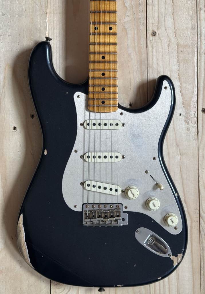 2024 Fender Custom Shop ’55 Stratocaster Relic Black Pearl