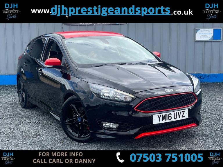 2016 Ford Focus 2.0 TDCi Zetec S Black Edition Euro 6 (s/s) 5dr HATCHBACK Diesel Manual