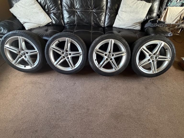 Audi alloys 18 inch 5 stud 245/40/18
