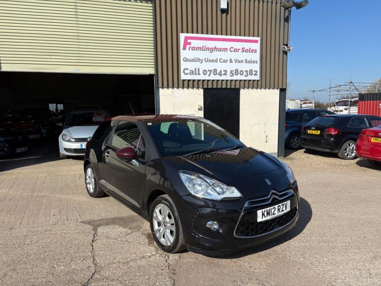2012 Citroen DS3 1.6 VTi 16V DStyle 3dr HATCHBACK Petrol Manual