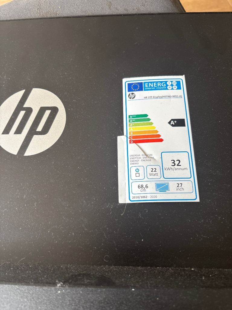 HP 27f Display (HSTND-9951-K)