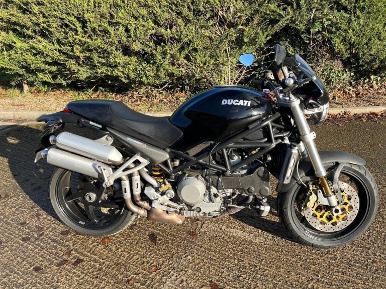 2004 04 DUCATI S4R MONSTER 1000 CLASSIC NAKED 996 S4 R BLACK 11k MILES ONLY