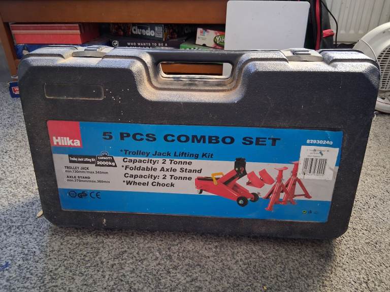 Hilka car lifting kit - hardly used
