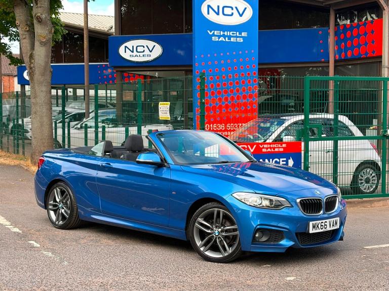 2016 BMW 2 Series 218i M Sport 2dr [Nav] CONVERTIBLE PETROL Manual