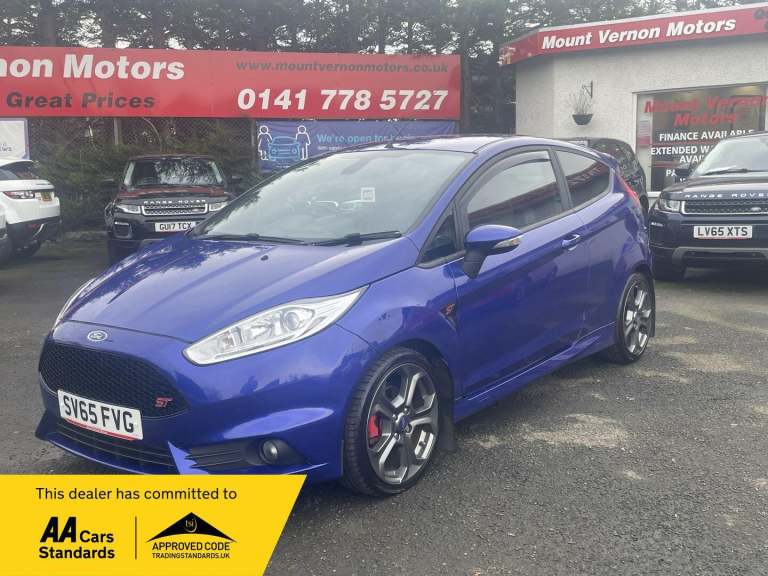 2015 Ford Fiesta 1.6T EcoBoost ST-3 Euro 6 3dr HATCHBACK Petrol Manual