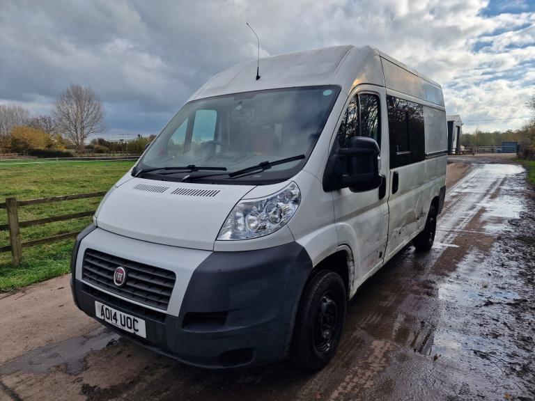 2014 Fiat Ducato MWB High Roof  Camper Project  Drives Perfect  35 MULTIJET