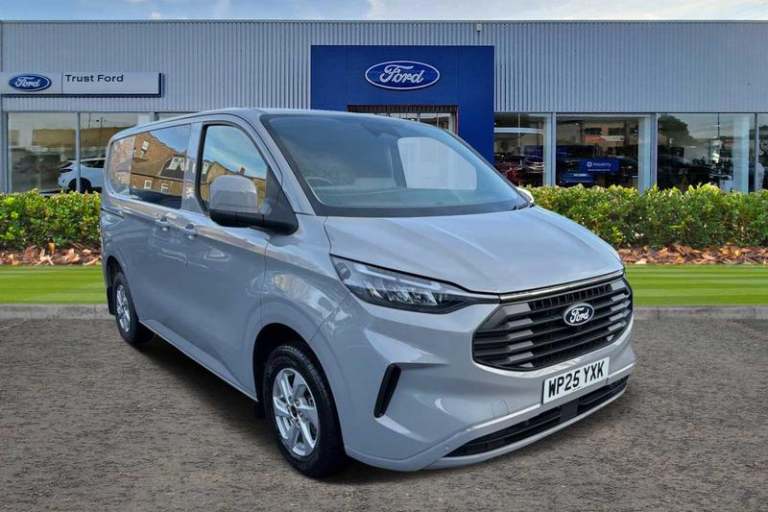 2025 Ford Transit Custom 2.0 EcoBlue 136ps H1 Double Cab Van Limited Auto PANEL VAN DIESEL Automatic