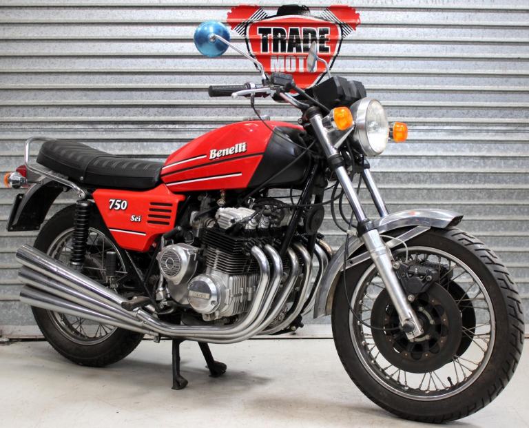1978 78 BENELLI SEI 750 SERIES 2 IMPORT TRADE SALE RUNNING PROJECT 6 CYLINDER