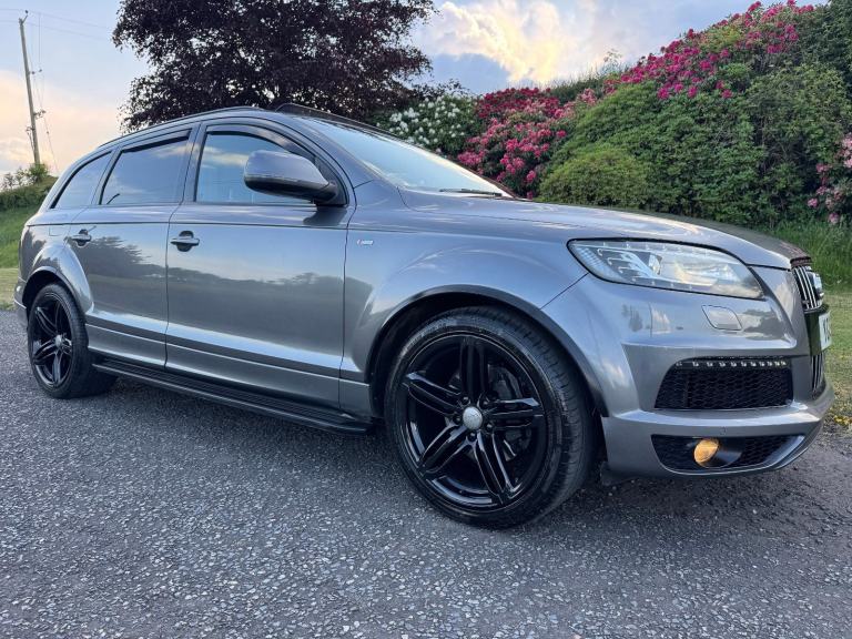 2014 Audi Q7 3.0Tdi S-Line Plus ** Pan Roof ** 7 Seater **