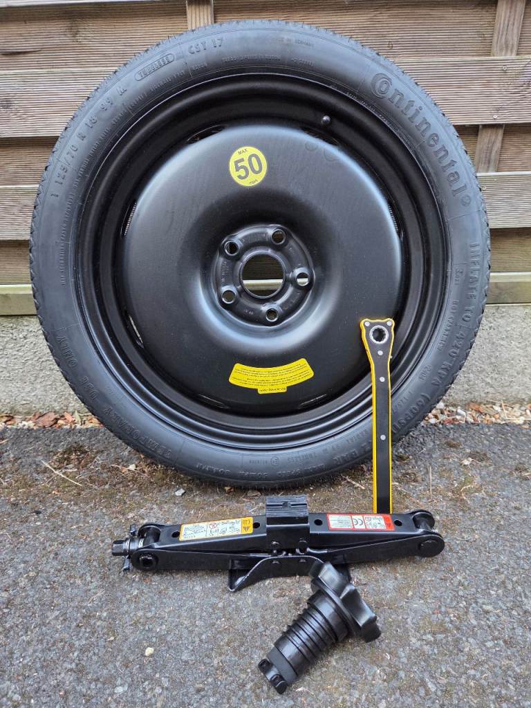Space saver spare wheel Audi A3