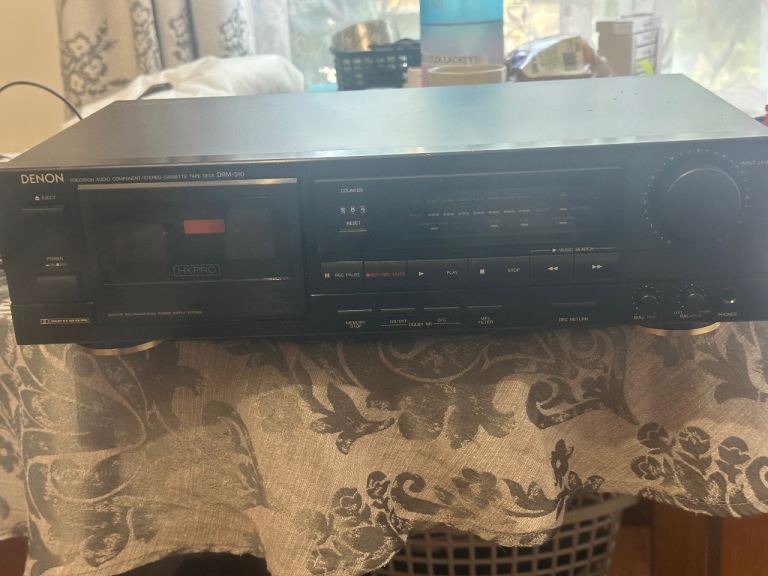 Denon DRM-510 Cassette Deck – Good Condition