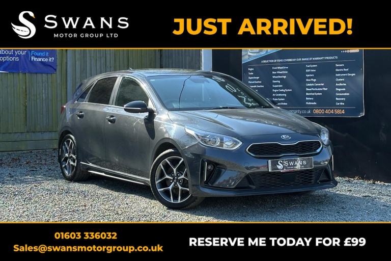 KIA CEED 1.6 CRDi GT-Line Grey Manual Diesel 2019