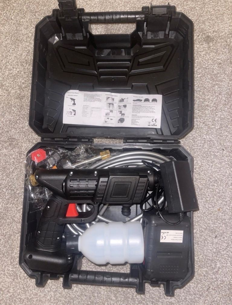 TJC LTD 24VH Cordless Electric Power Washer 21V 180W Model 2FY-2120A