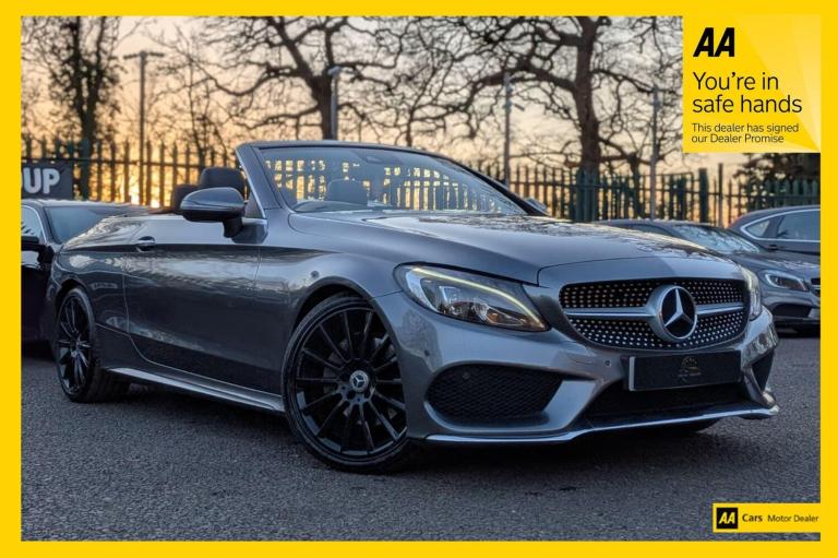 2017 Mercedes-Benz C Class 2.1 C220d AMG Line Cabriolet G-Tronic+ Euro 6 (s/s) 2dr CONVERTIBLE Di...
