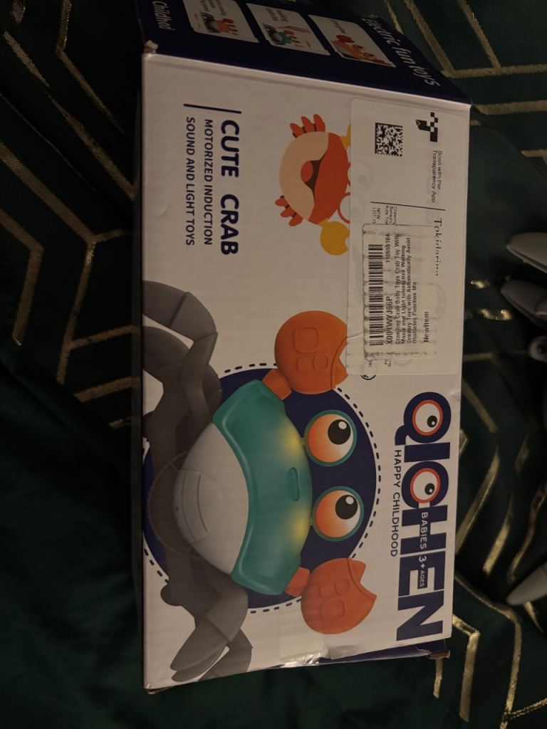 Sensory dancing crab