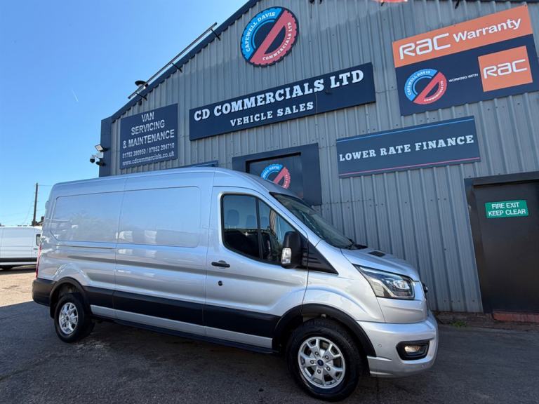 2022 Ford Transit 2.0TDCI 350 LIMITED ECOBLUE L3 H2 LWB Medium Roof Euro 6  PANEL VAN Diesel Manual