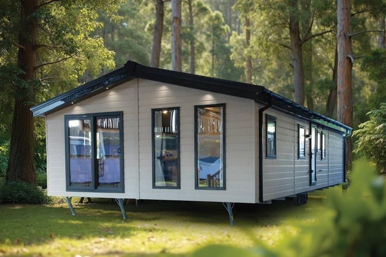 NEW | Sunrise Seren Lodge | BS3632 Park Home | 2 bed Mobile Home | OFF SITE