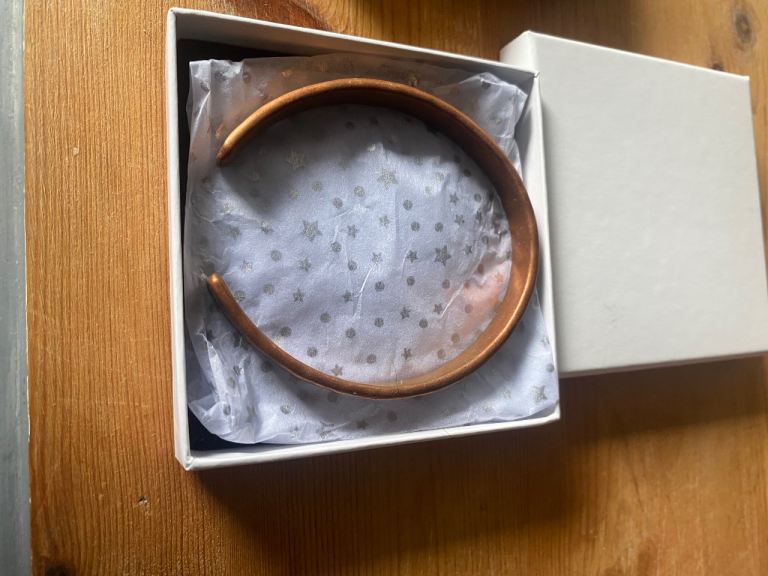 Men’s copper bangle