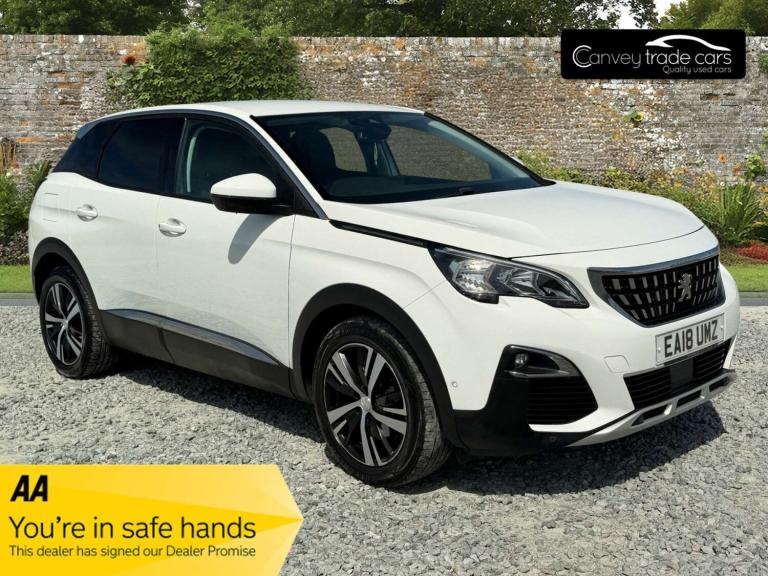 2018 Peugeot 3008 1.2 3008 Allure S/S 5dr SUV Petrol Manual