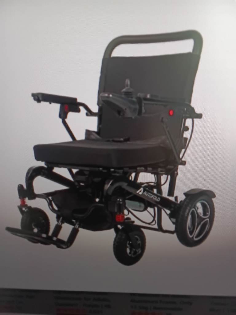Drive Devilbiss Power wheelchair Autofold