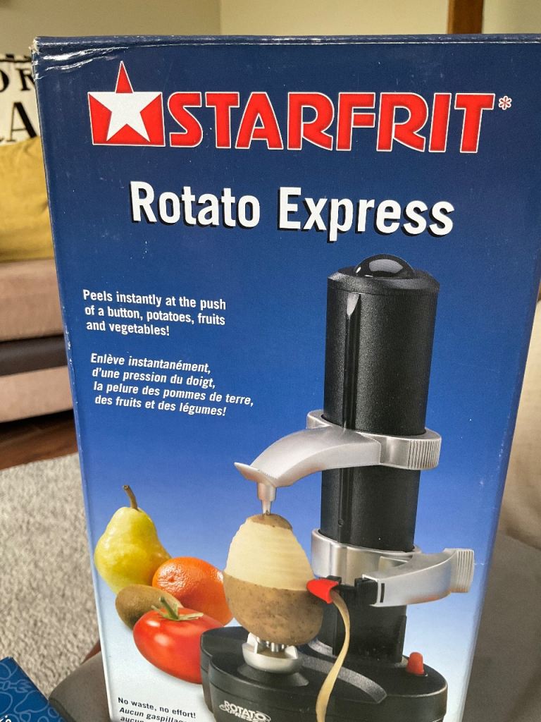 STARFRIT Rotato Express Electric Fruit and Vegetable Peeler – Like New