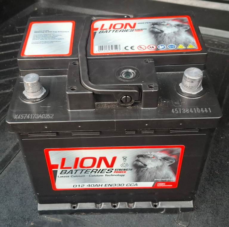 LION 12 VOLT BATTERY 40AH COME OUT OF A 2010 CORSA