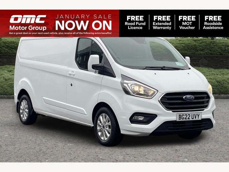 2022 Ford Transit Custom 2.0 EcoBlue 130ps Low Roof Limited Van PANEL VAN Diesel Manual