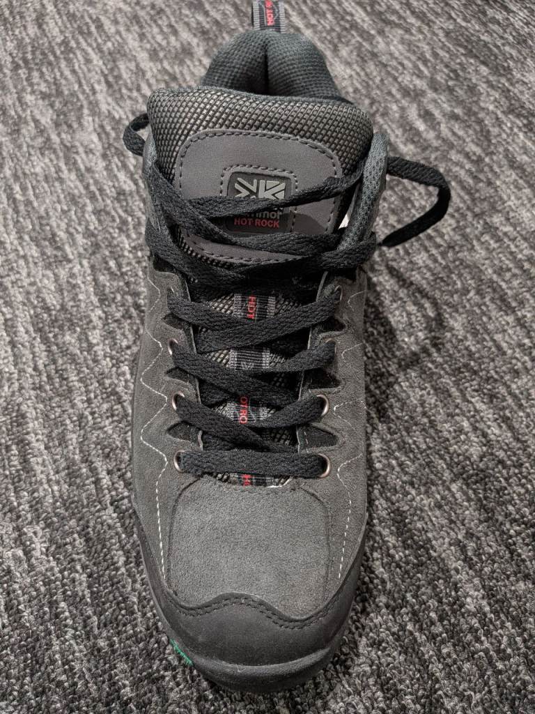 Karrimor Hot Rock Walking Shoes 8/42 Size – Grey, Good Condition