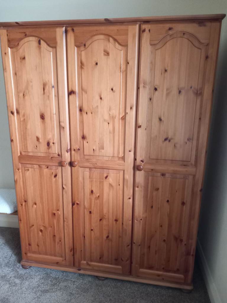 Pine wardrobe