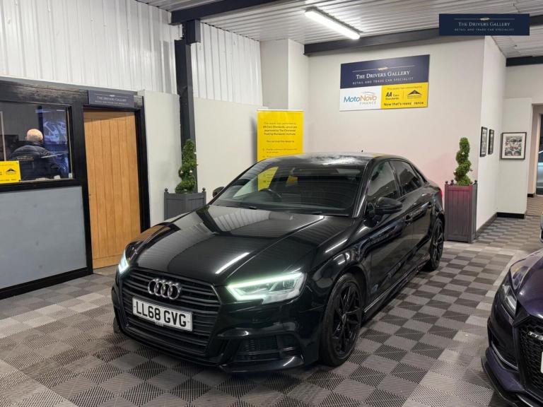 2018 Audi A3 30 TFSI Black Edition 4dr S Tronic SALOON PETROL Automatic