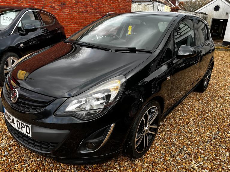 2014 Vauxhall Corsa 1.4T 16V Black Edition Hatchback 5dr Petrol Manual Euro 5