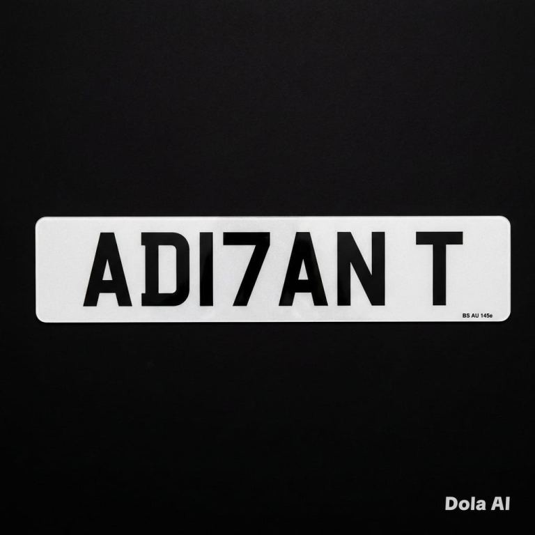 PRIVATE NUMBER PLATE ADNAN 2 available 