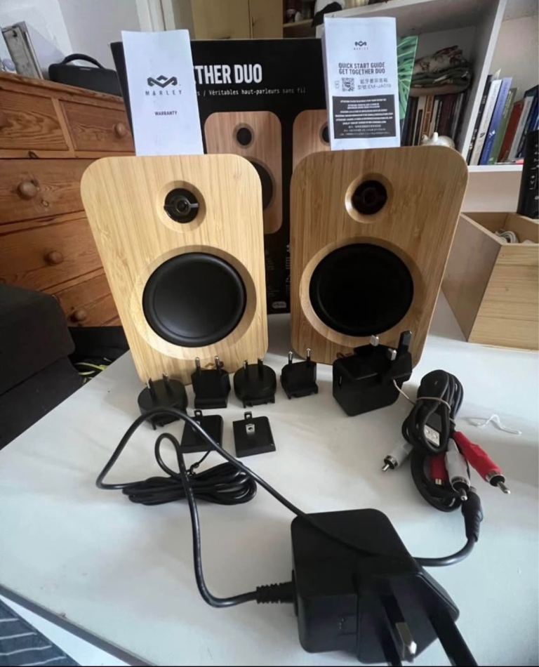 House of Marley Get Together Duo – True Wireless Bluetooth Speakers