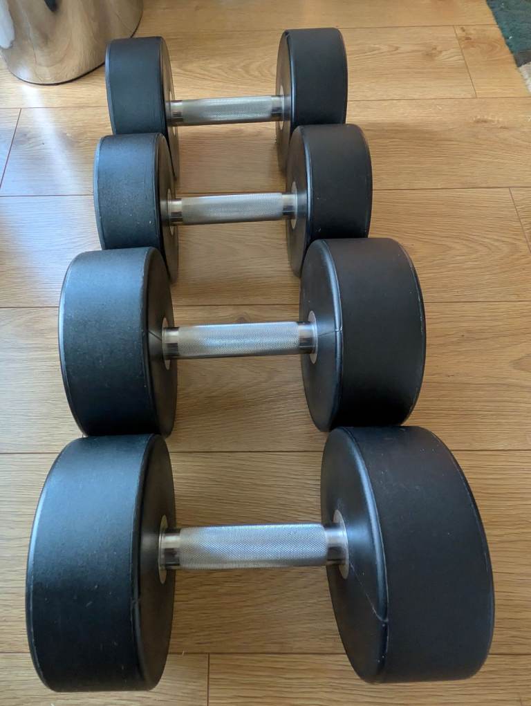 Dumbbells - pair of 20kg and pair of 28kg