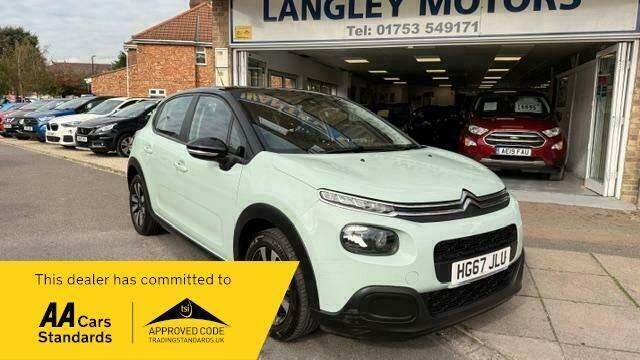 2018 Citroen C3 1.2 PureTech Feel 5dr HATCHBACK Petrol Manual