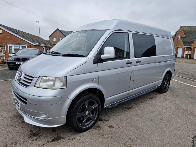 2008 Volkswagen Transporter 2.5TDI PD 130PS Van Sportline Day Van PANEL VAN Diesel Manual