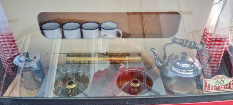 One off Saab 55 microhome trailer.